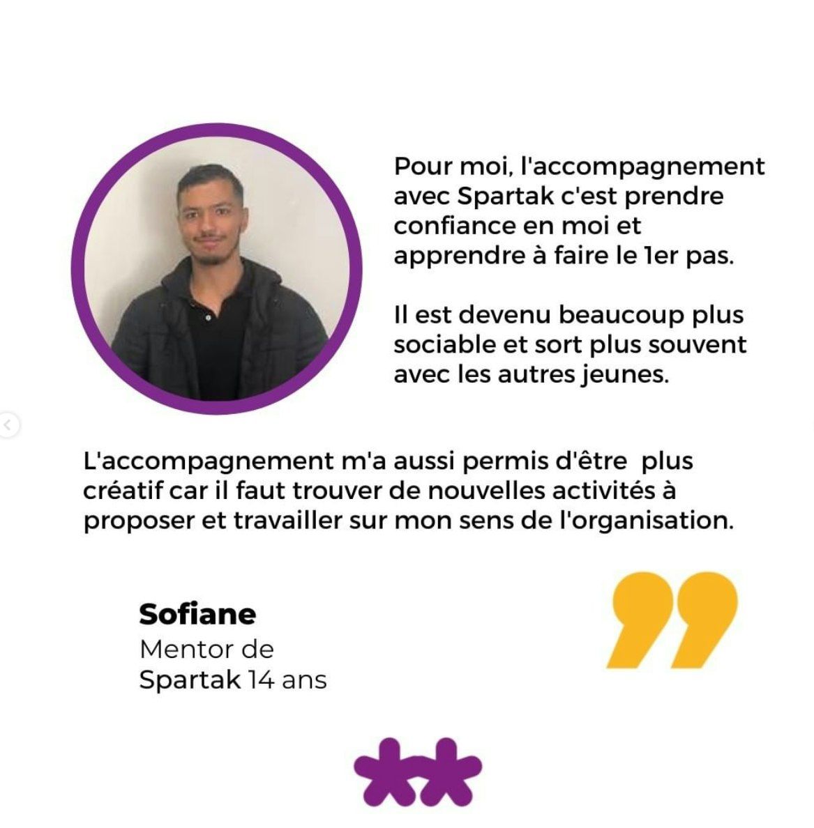 témoignage bénévole afev