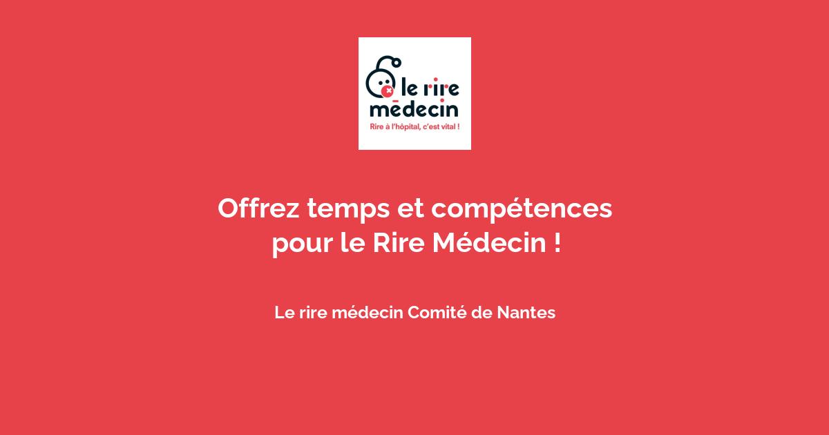 Offrez temps et compétences pour le Rire Médecin ! avec Le rire médecin ...